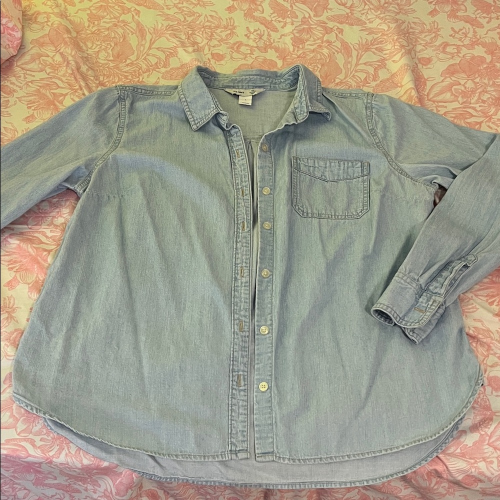 Light Blue Denim Shirt